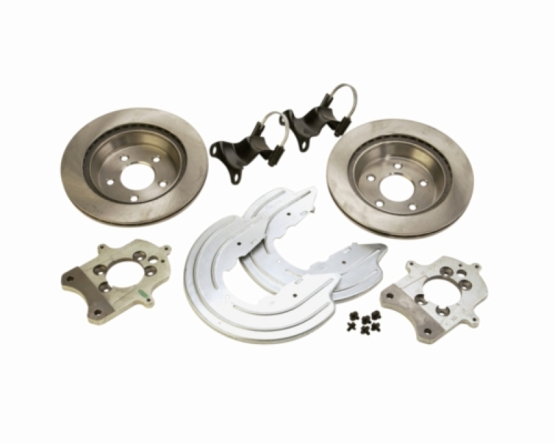 Ford Mustang Brake Kit - Rear - Ford Racing - Brake Bracket Upgrade Kit - `94-`04 Ford Mustang Brake Kit - Rear - Ford Racing - Brake Bracket Upgrade Kit - `94-`04
